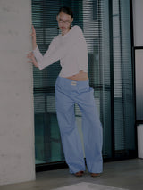 130 GSM BLUE PANTS