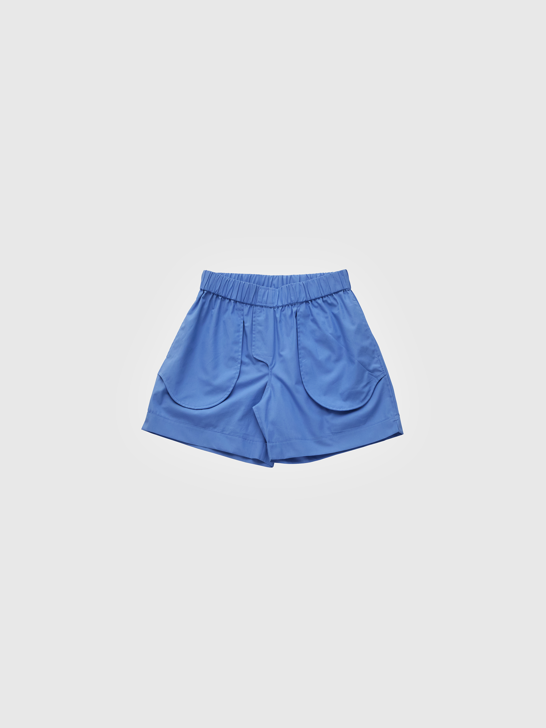 blue homewear shorts, inside out picture